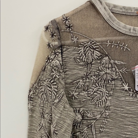 Free People Micha Tee in Gray - Picture 10 of 13